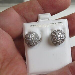 Sterling Silver Earring Hand Crafted